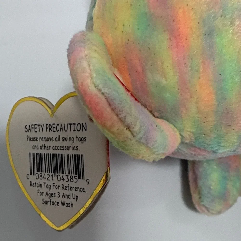 Ty Beanie Baby Celebrate the Bear DOB March 13, 2001